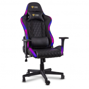 Yenkee STARDUST gamer szék fekete (YGC 300RGB)